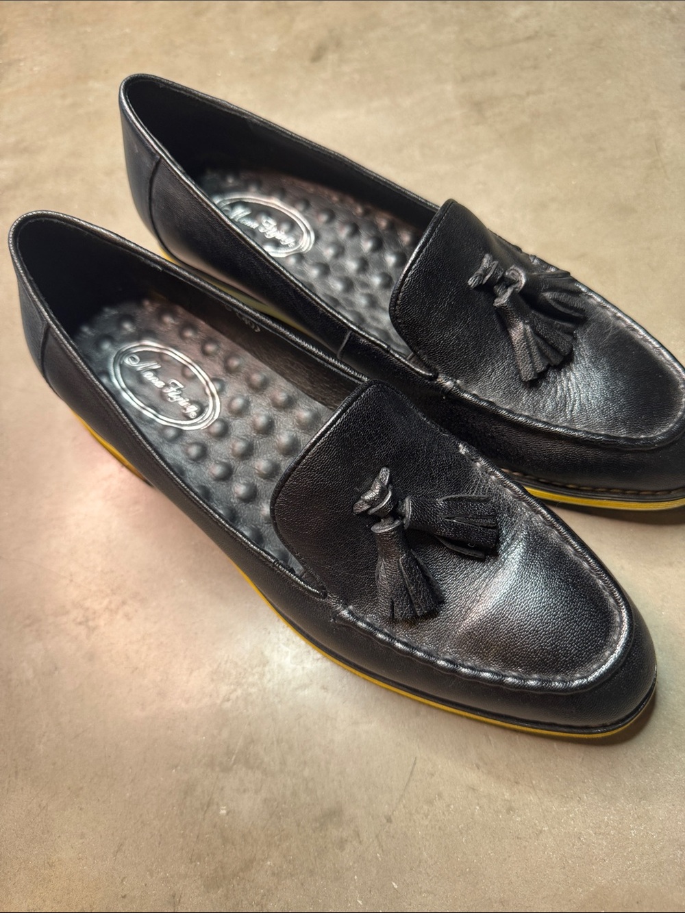 Mona Flying Leather Tassel Women’s Loafers